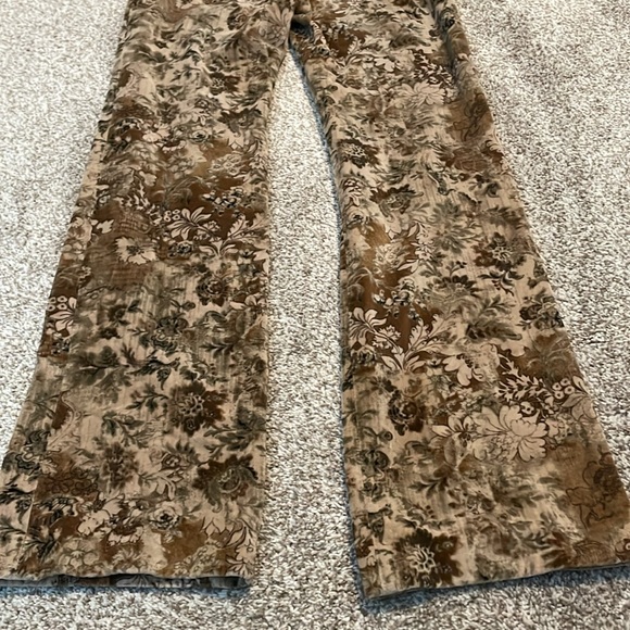 Tara Jarmon Printed Sude Trouser Pants - Picture 11 of 15